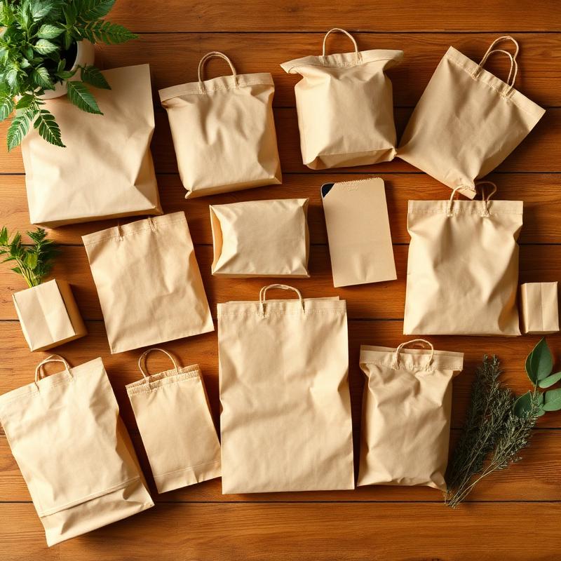 Paper bags layout