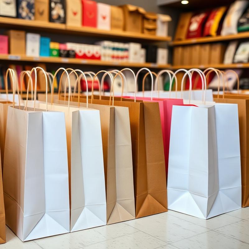 Retail paper bags